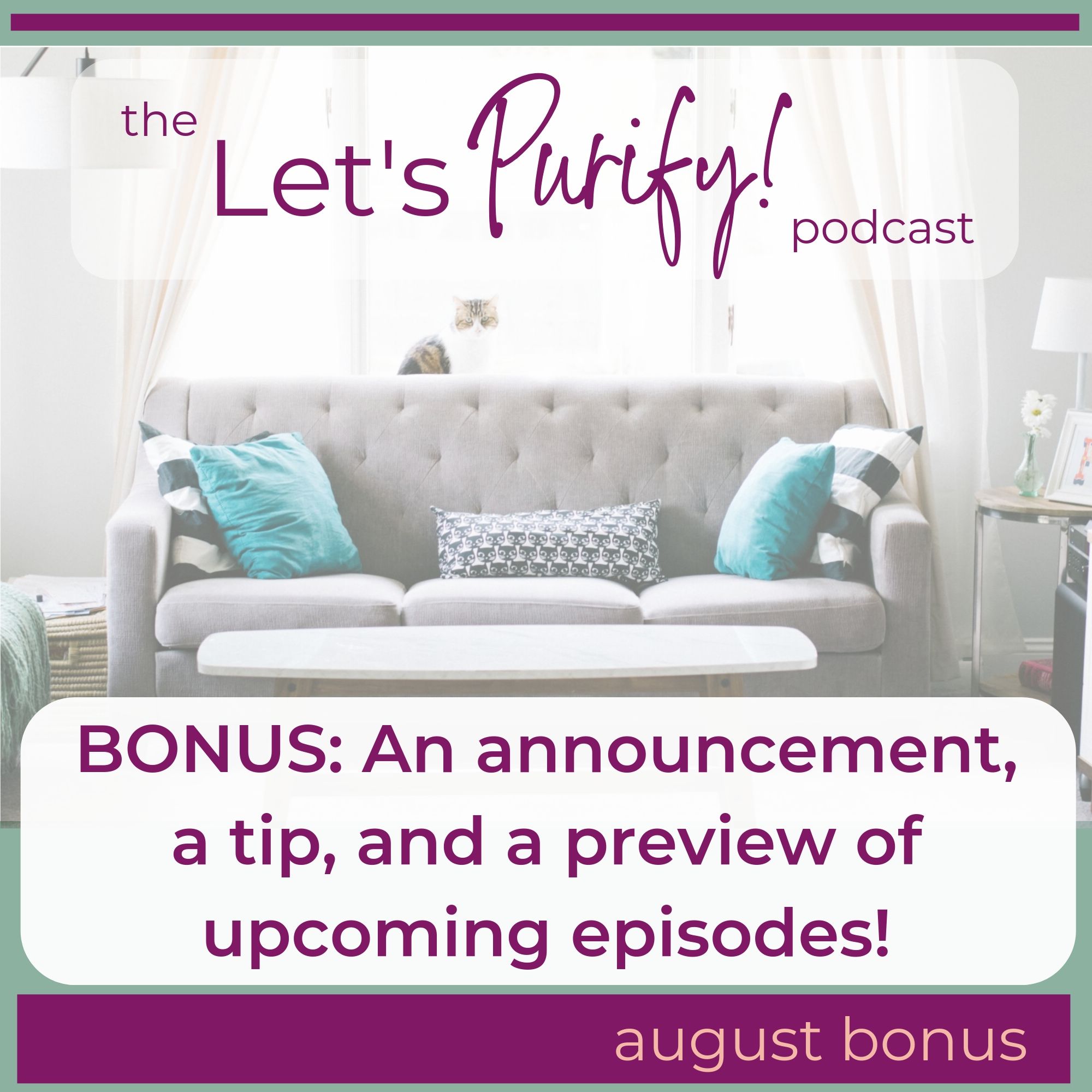 Let\'s Purify! Holistic Decluttering