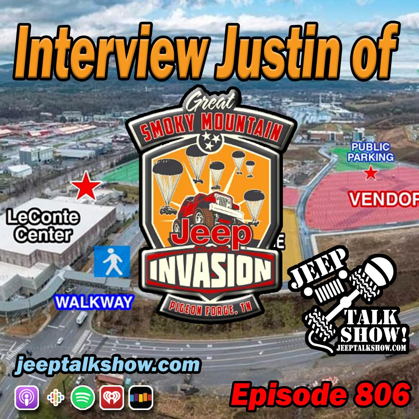 Episode 806 - Interview Justin Great Smoky Jeep Invasion