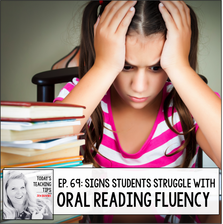 Signs Students Struggle with Oral Reading Fluency