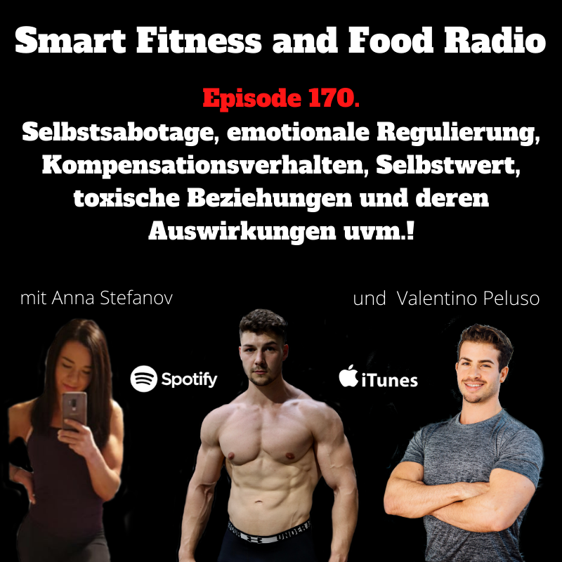 170. Selbstsabotage, emotionale Regulierung, Kompensationsverhalten, toxische Beziehungen und deren Auswirkungen uvm.! - mit Anna Zhena & Valentino Peluso