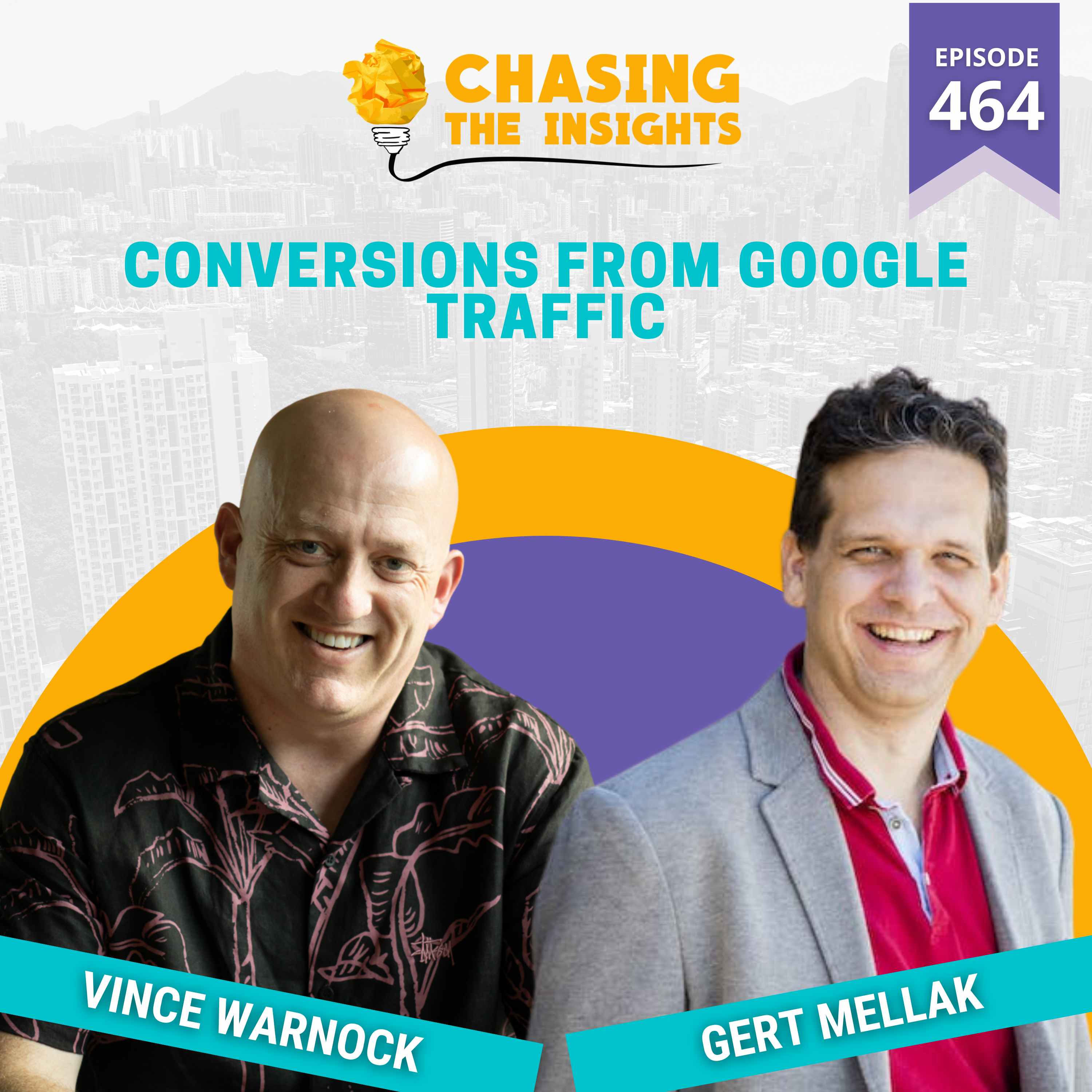 EP464 - Gert Mellak on conversions from Google traffic