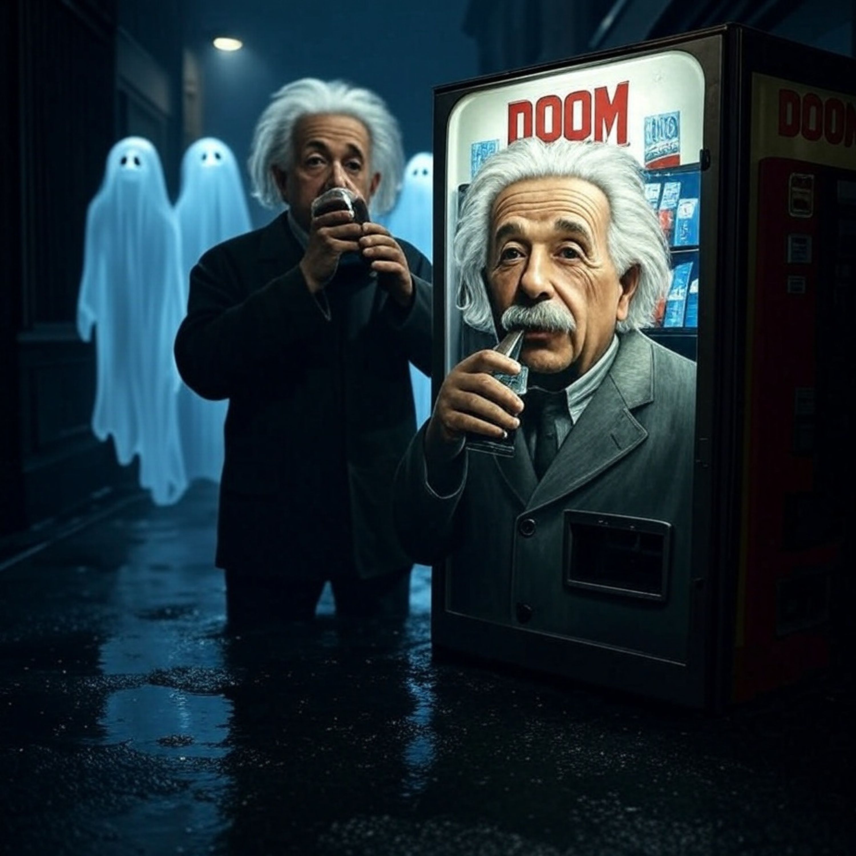 Doomscrollin #031: Haunted Soda Machine, Quantum Eraser, Taunting Skinwalkers & Einstein’s Wife