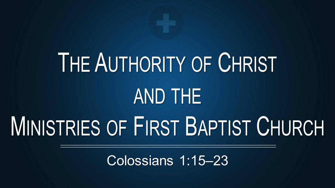 First Baptist Middleburg  Audio Sermon