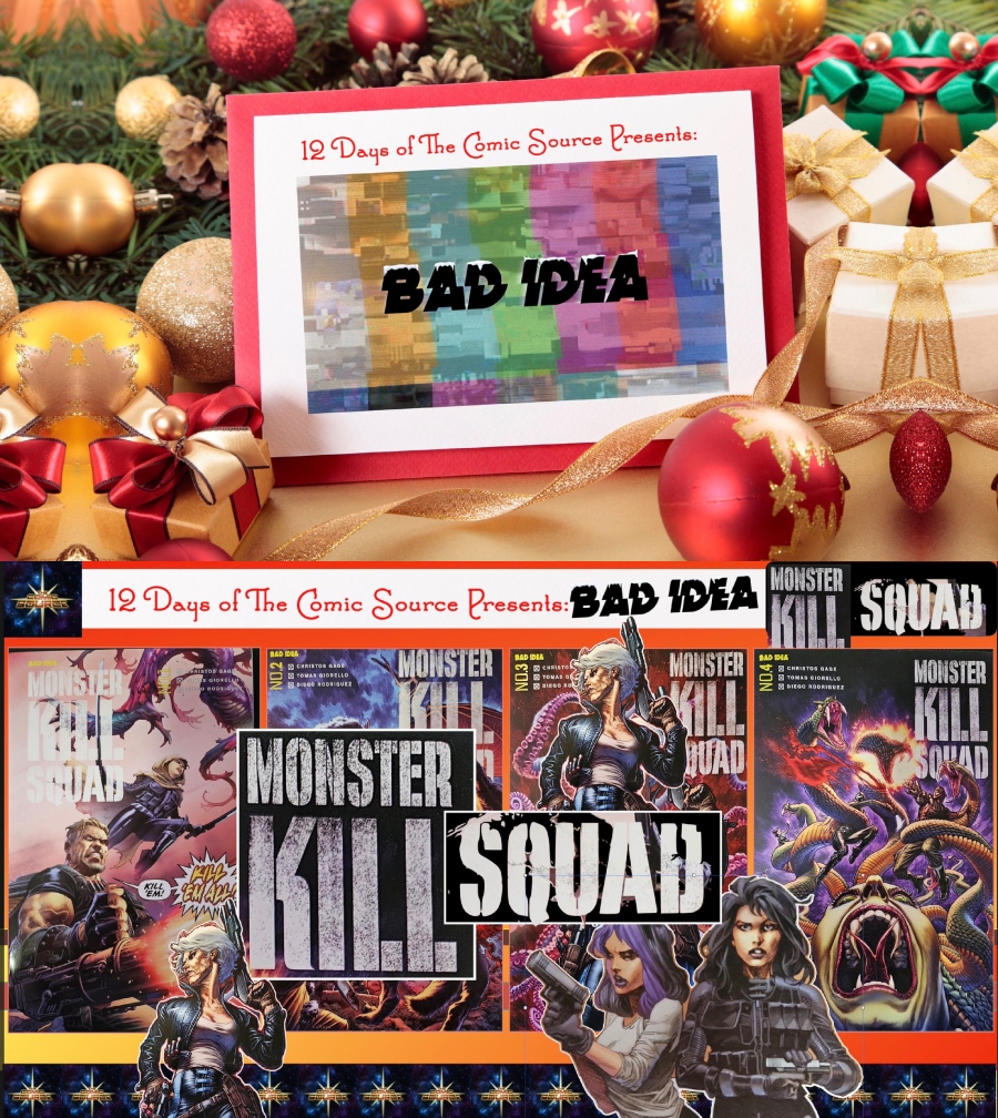 12 Days of the Comic Source - Bad Idea - Monster Killer Squad
