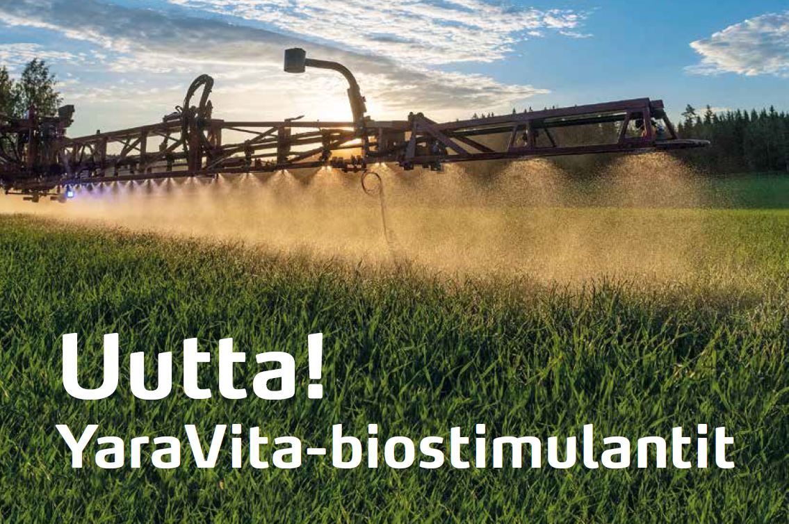 YaraVita-tuoteperhe ja uudet biostimulantit