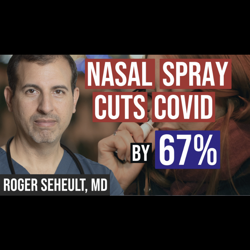 RCT: Azelastine Nasal Spray Reduces COVID by 67%
