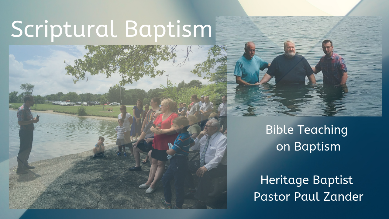 Scriptural Baptism episode artwork