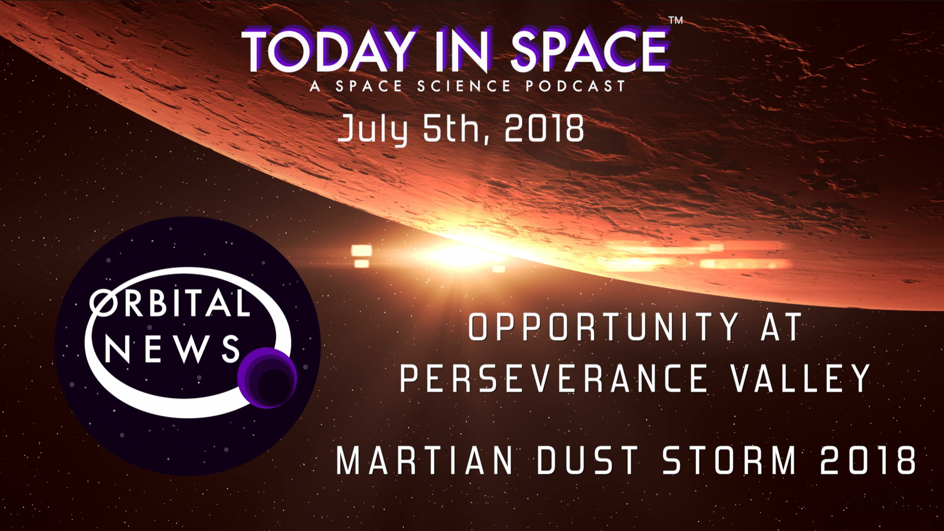 Opportunity in the Martian Dust Storm at Perseverance Valley | Orbital News