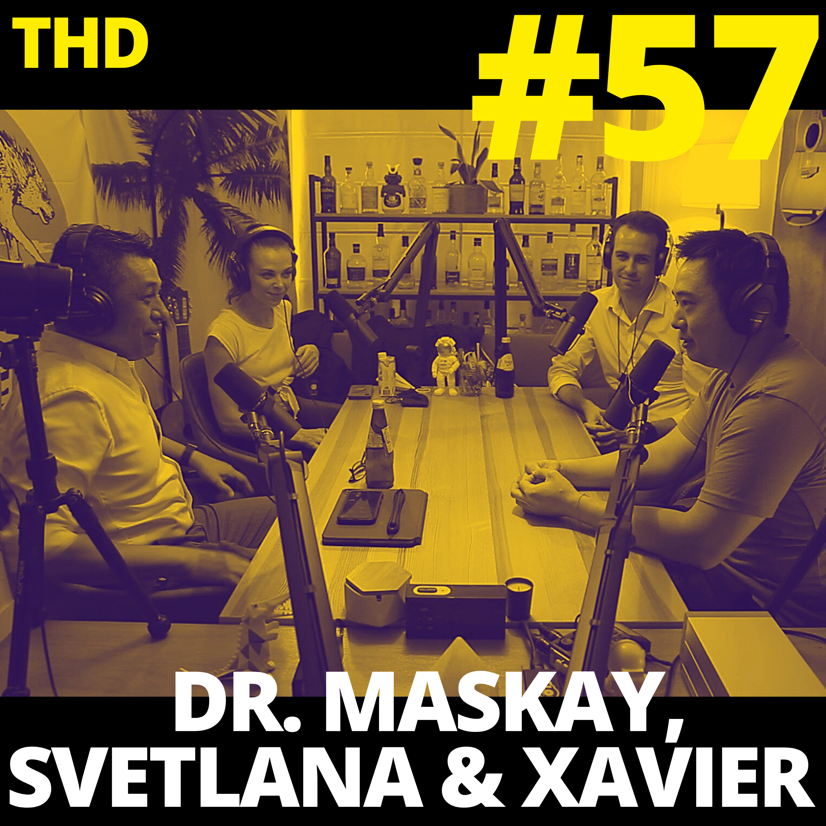 57.  Dr. Maskay, Svetlana & Xavier: "Bloodline" episode artwork