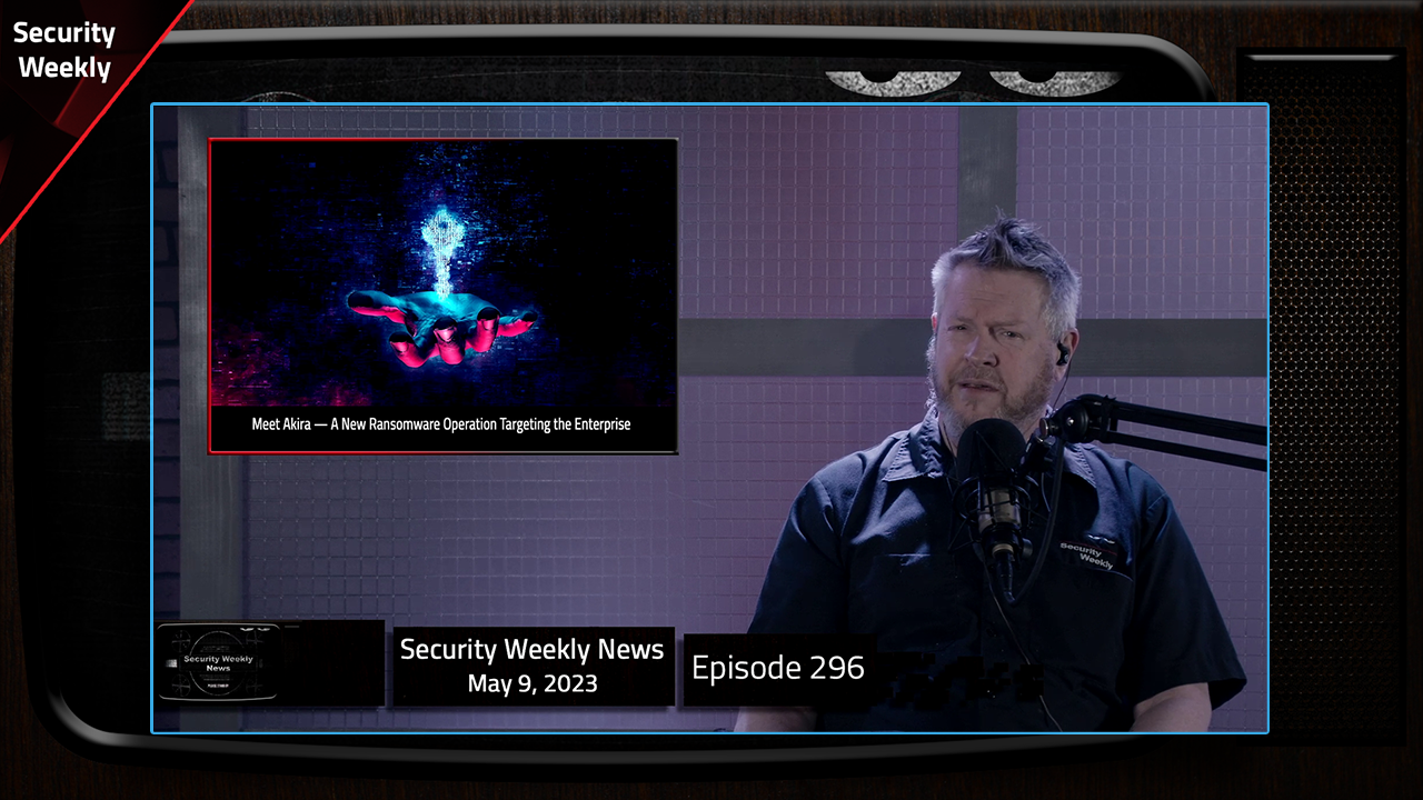 SWN #296 - Chat GPT, QR codes, Boot Guard, Akira, SuperCare, Jason Wood, and More News