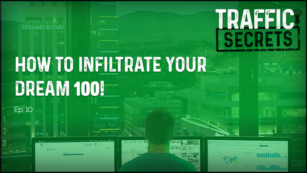 Ep 10 - How to Infiltrate your Dream 100!