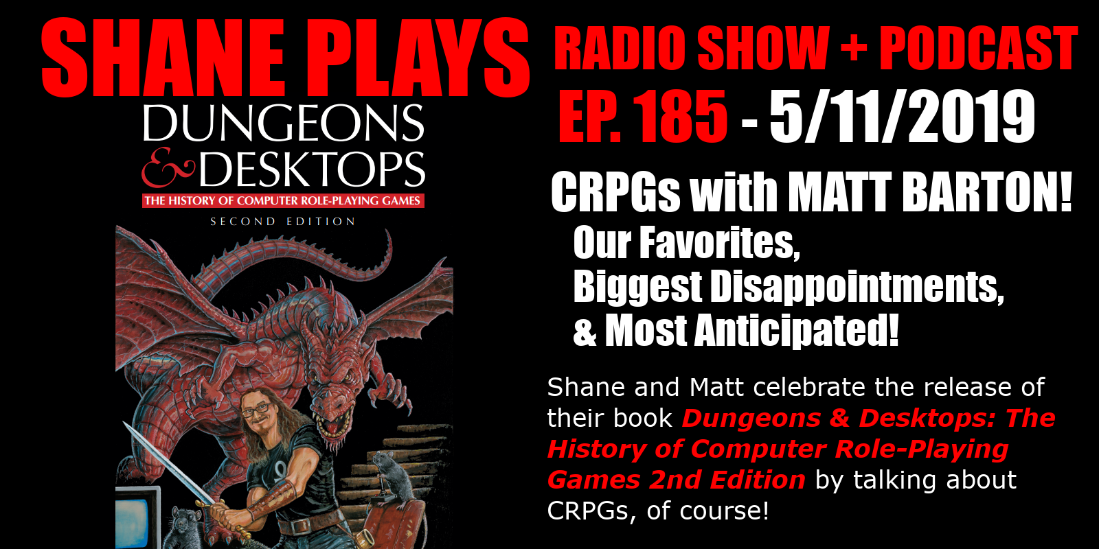 Computer Role Playing Games (CRPGs) with Matt Barton!