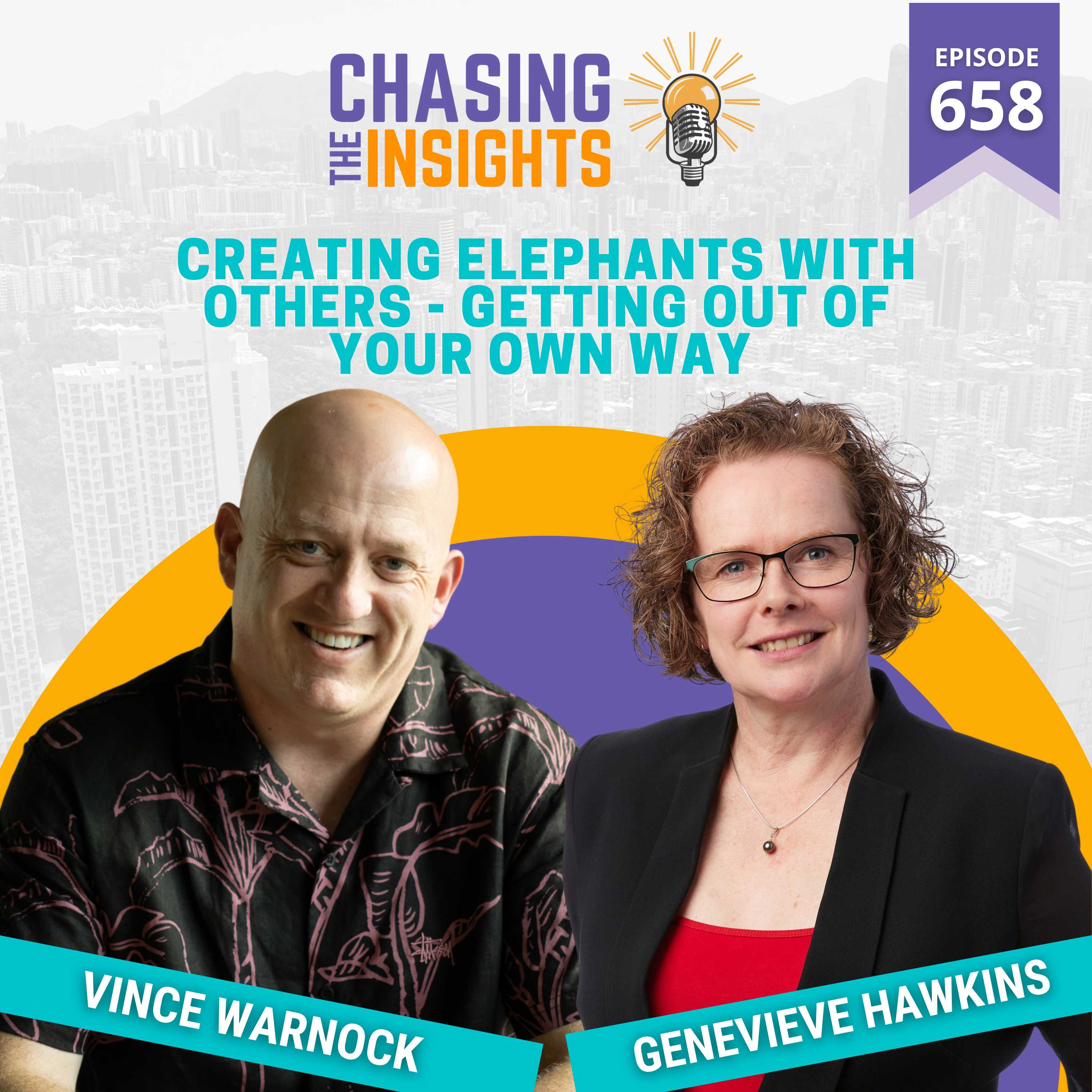 EP658 - Genevieve Hawkins on Creating elephants with others