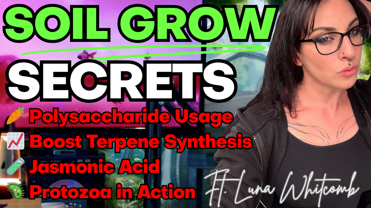 🦠 Employ Polysaccharides & Protozoa to Turbo Charge Your Soil! Ft. Luna Whitcomb