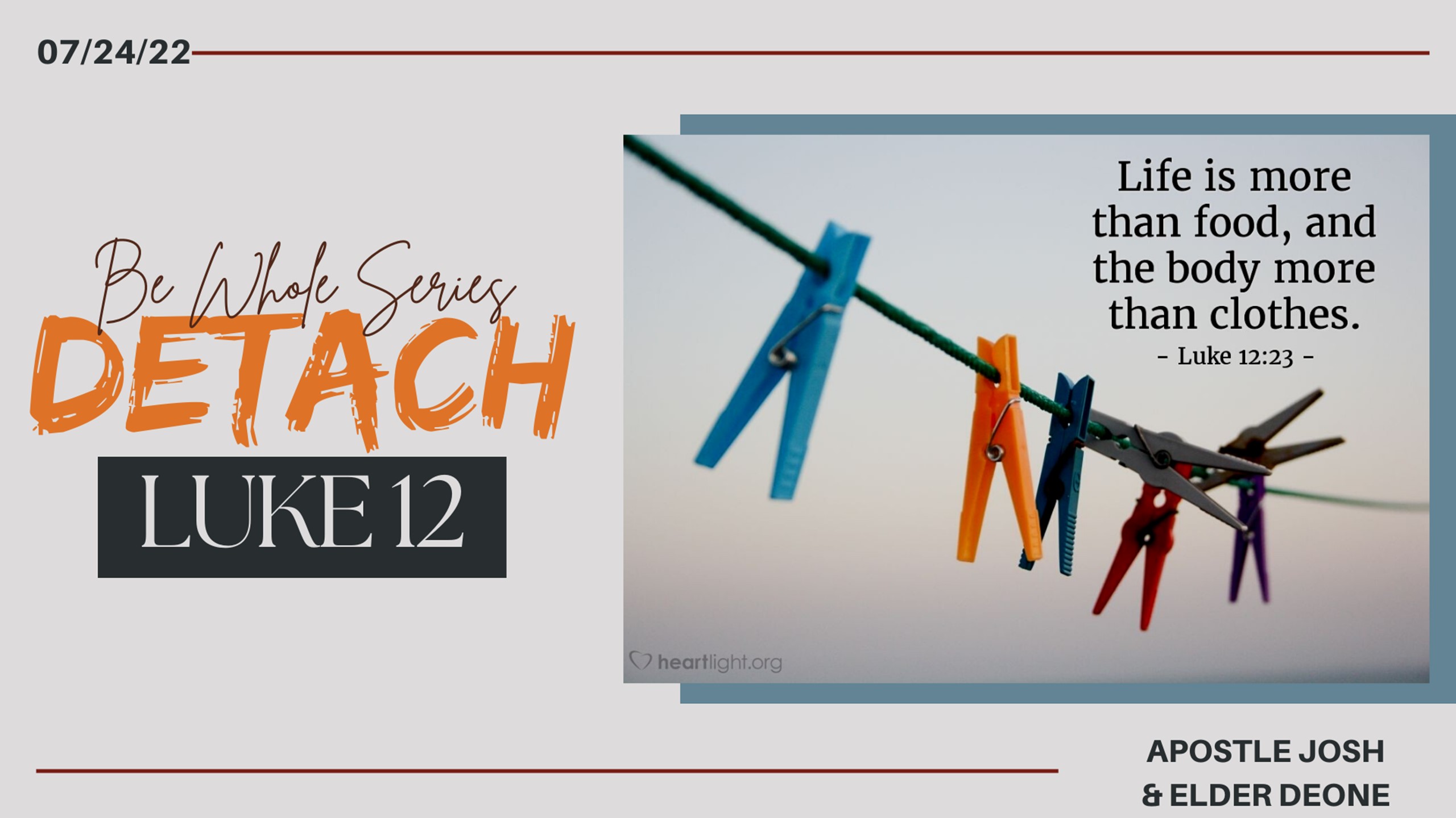 Detach