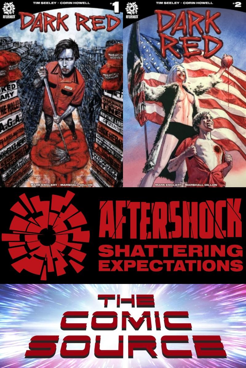 Dark Red #'s 1 & 2 - AfterShock Monday