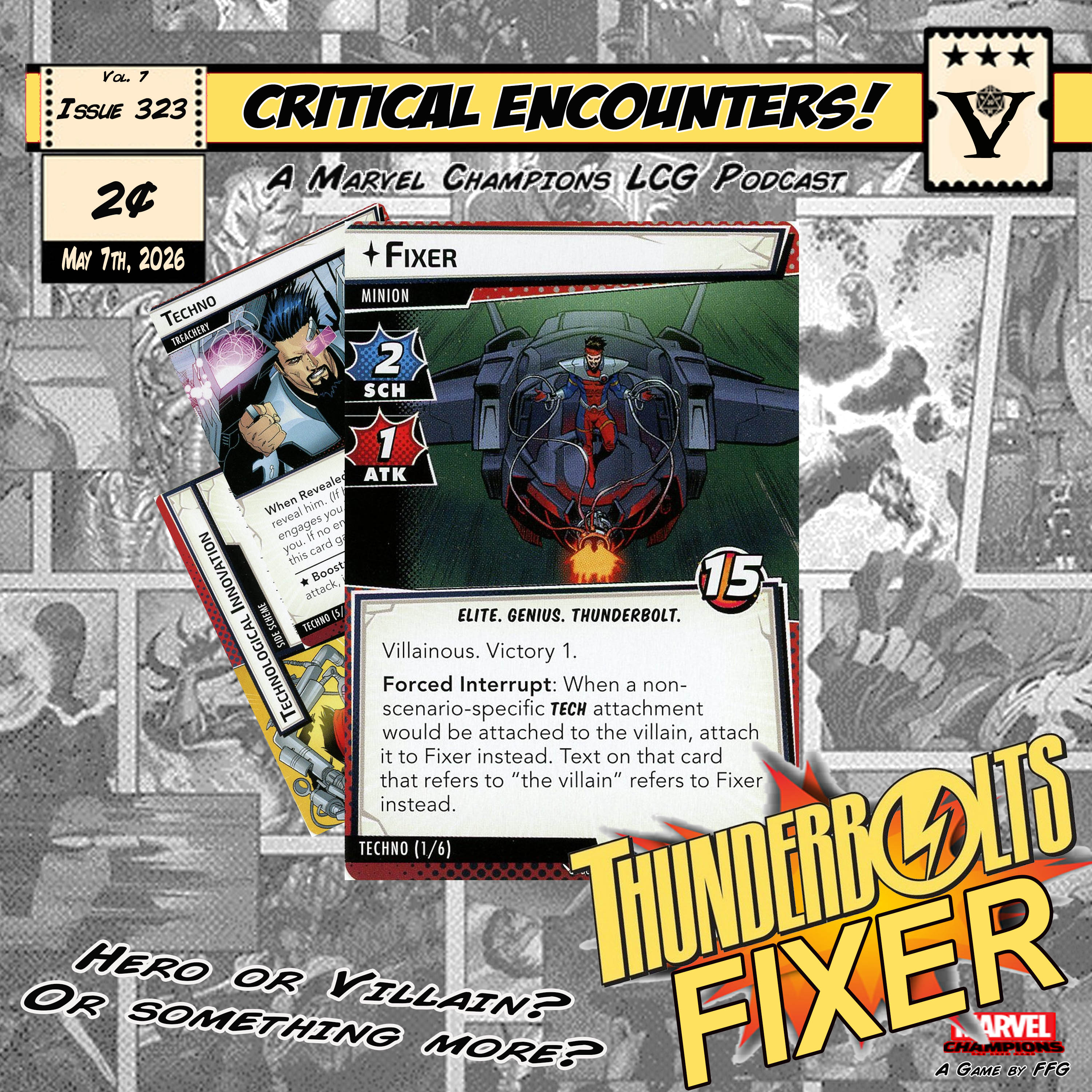 Critical Encounters - Issue 323 - Thunderbolts - Fixer episode artwork