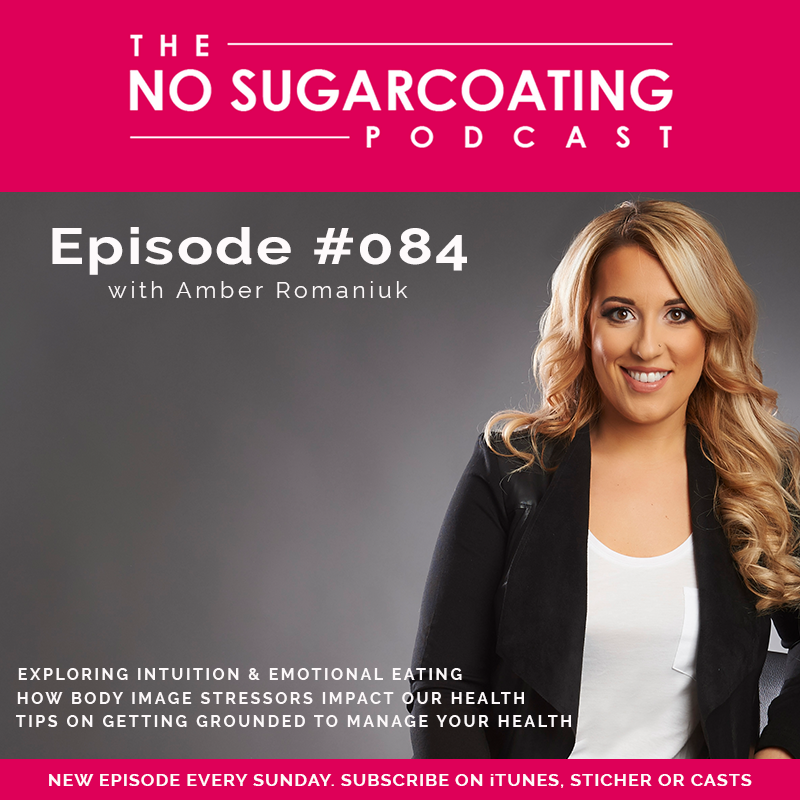 #084 Exploring Intuition & Emotional Eating, How Body Image Stressors Impact Our Health & Tips on Getting Grounded To Manage Your Health