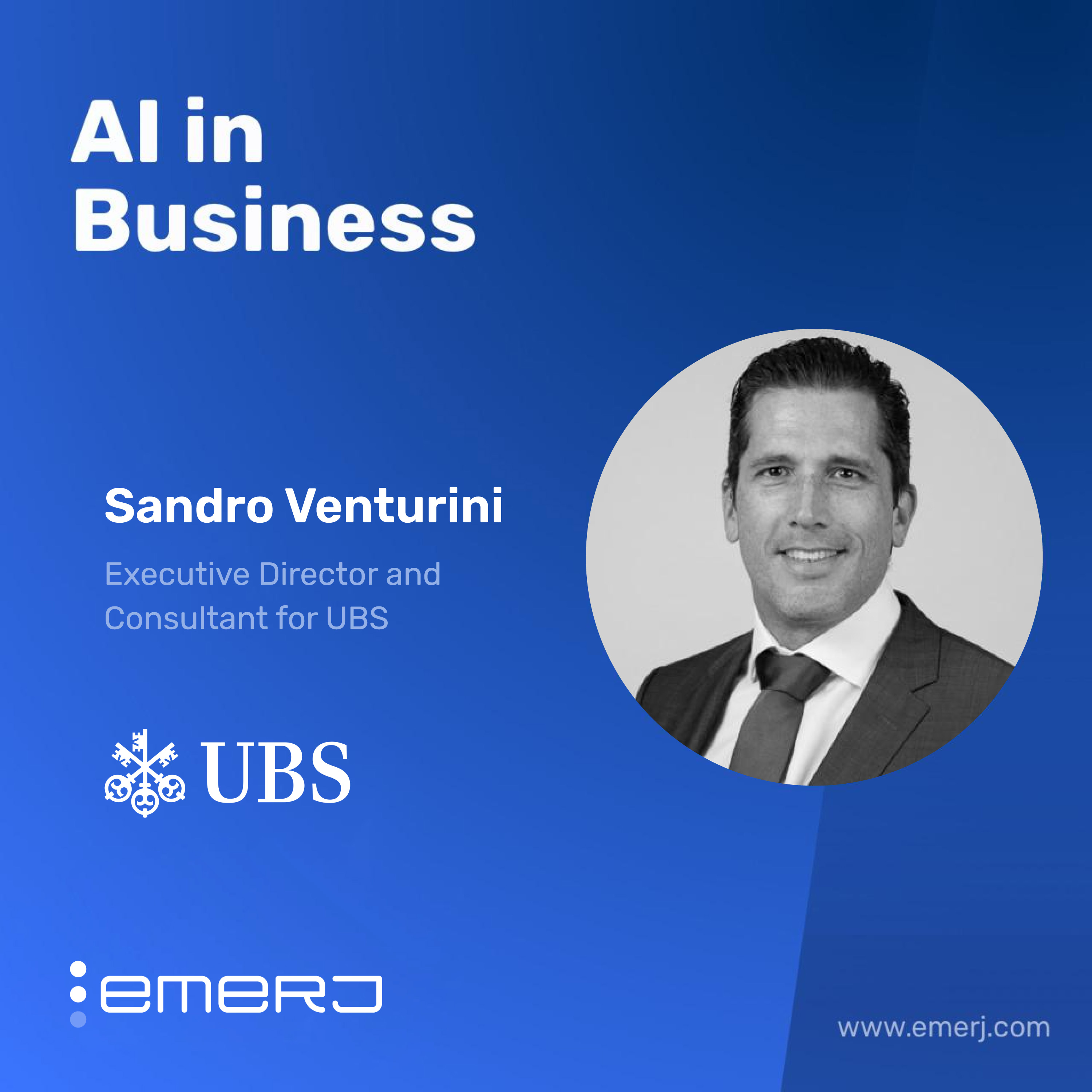 Why Post-Merger Integrations Fail Without Data Governance - Sandro Venturini of UBS Why Post-Merger Integrations Fail Without Data Governance - Sandro Venturini of UBS