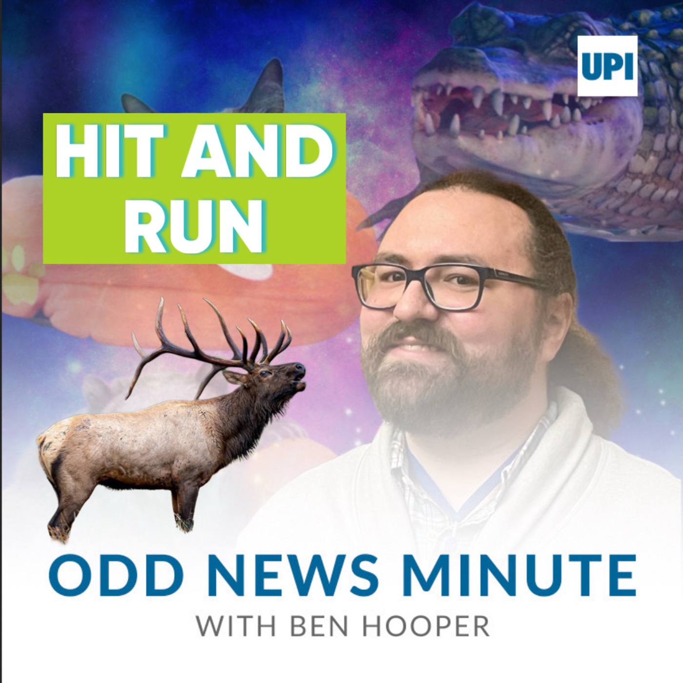 Elk shatters windshield, Vulcan salute world record episode artwork