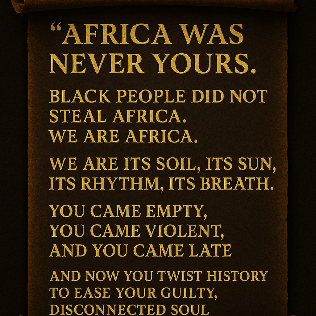 A ANTIBLACKNESS WELCOME KIT...