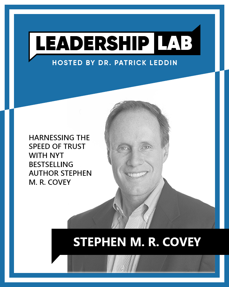 007. Harness the power of the speed of trust with NYT Bestselling Author Stephen M.R. Covey
