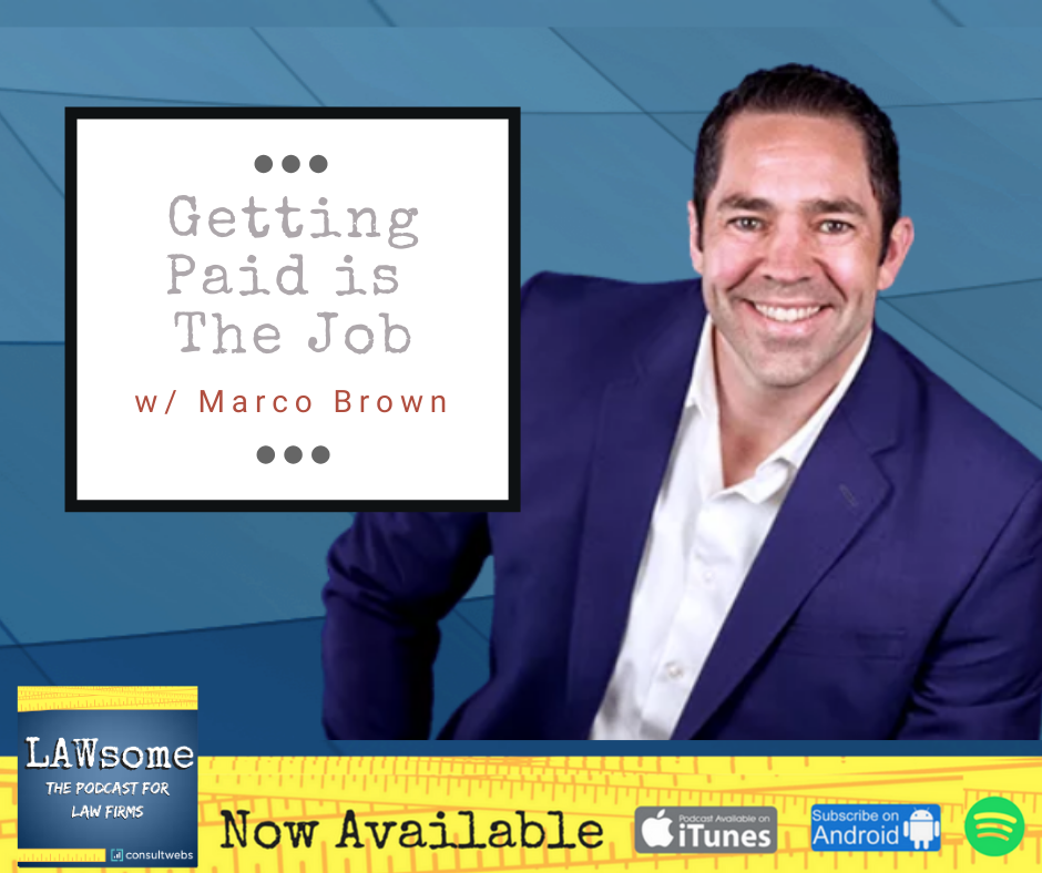 Getting Paid is The Job