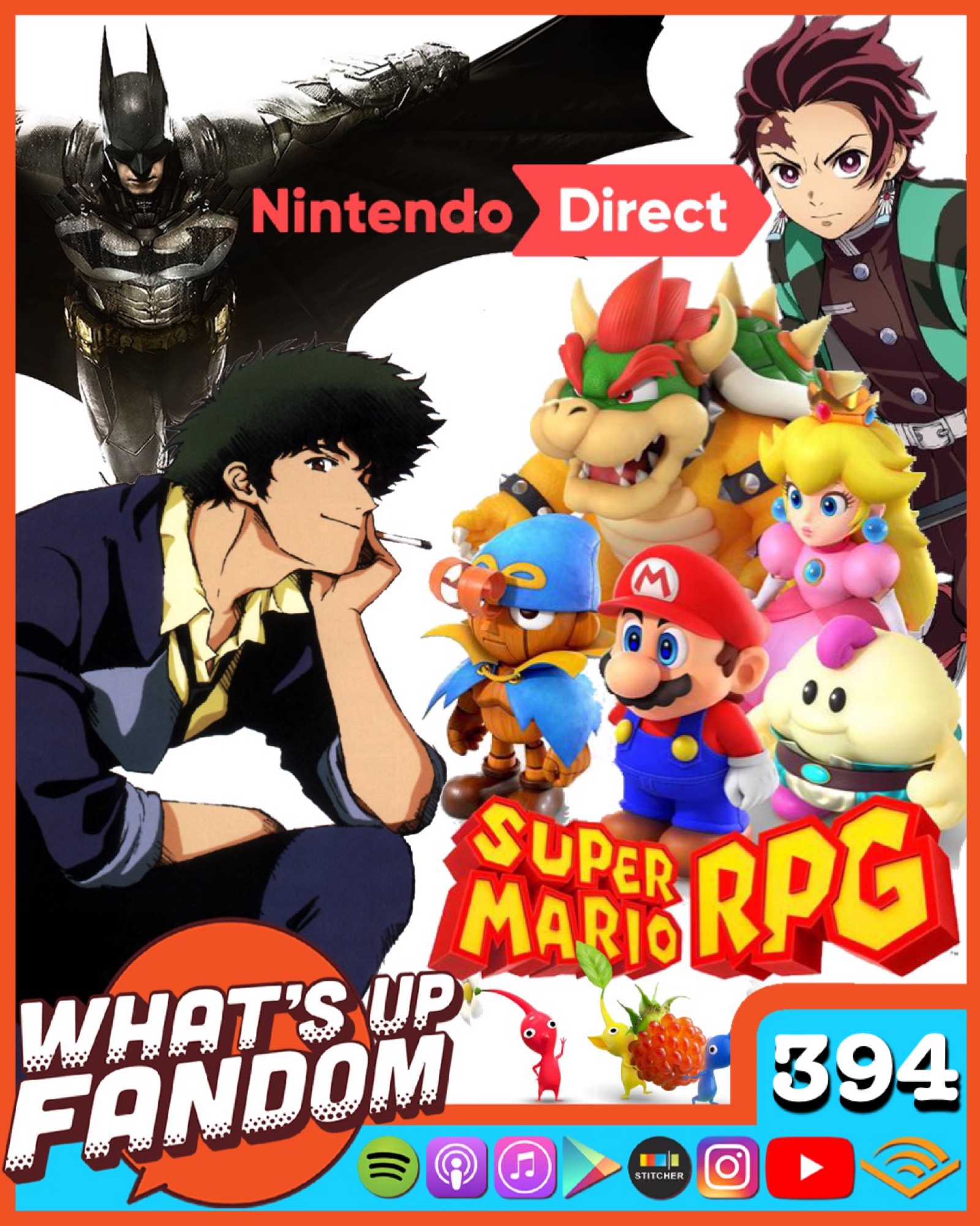 Episode 394 - Nintendo Direct, Conventions, and Starter Anime