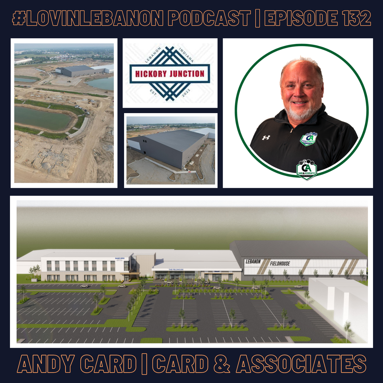Episode 132 - Hickory Junction Fieldhouse | Andy Card / Card & Associates