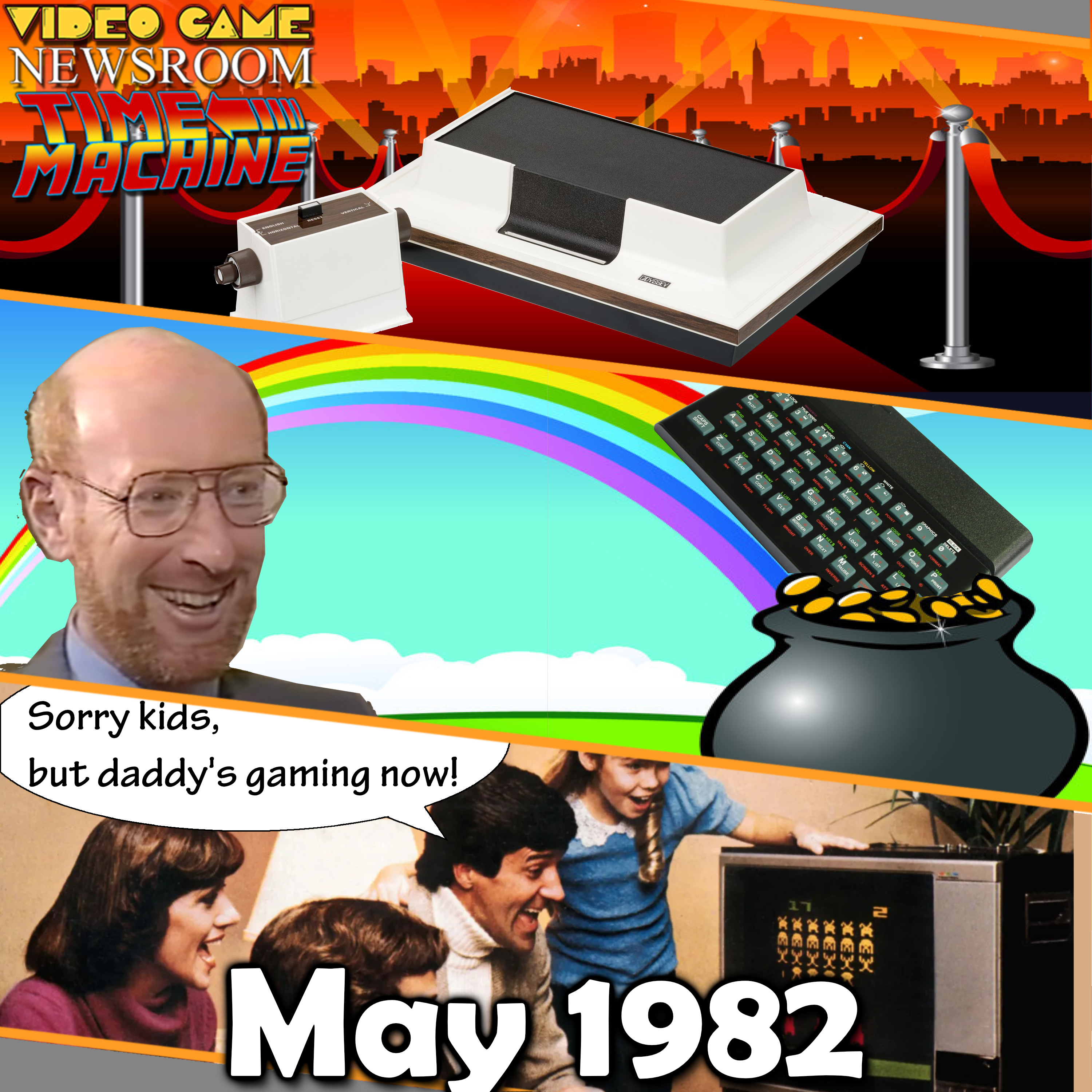 Video Game Newsroom Time Machine