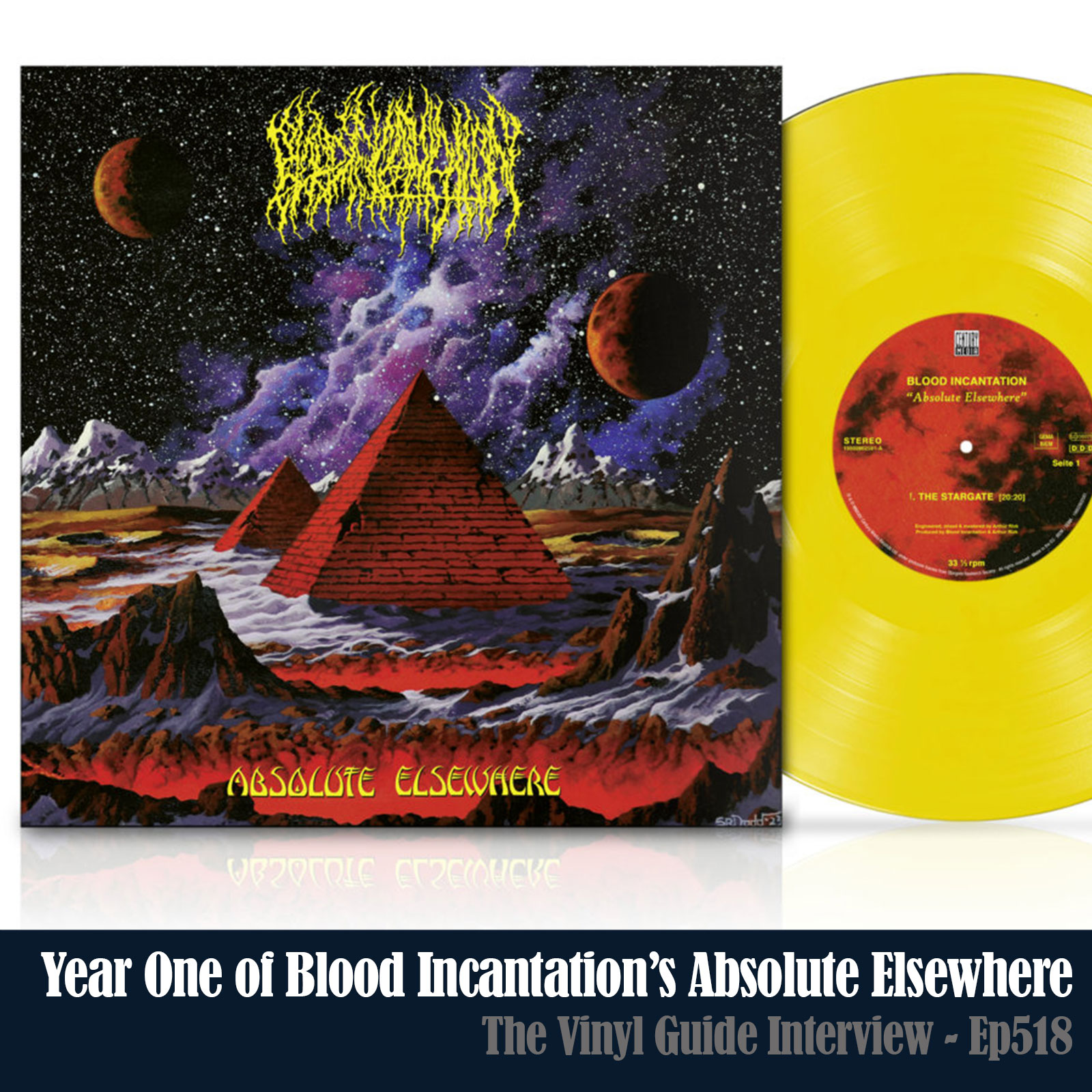 Ep518: Year One of Absolute Elsewhere w/ Blood Incantation