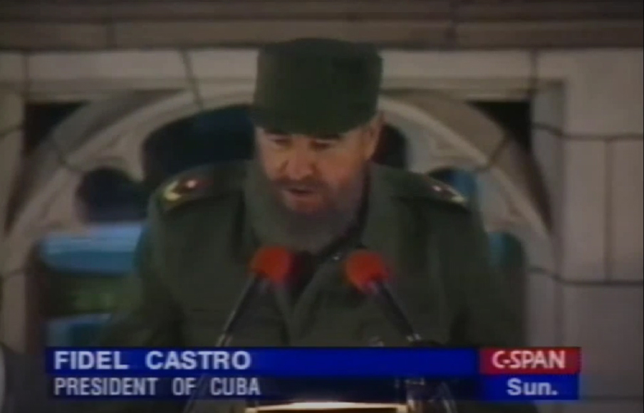 Fidel Castro in Harlem (1995)