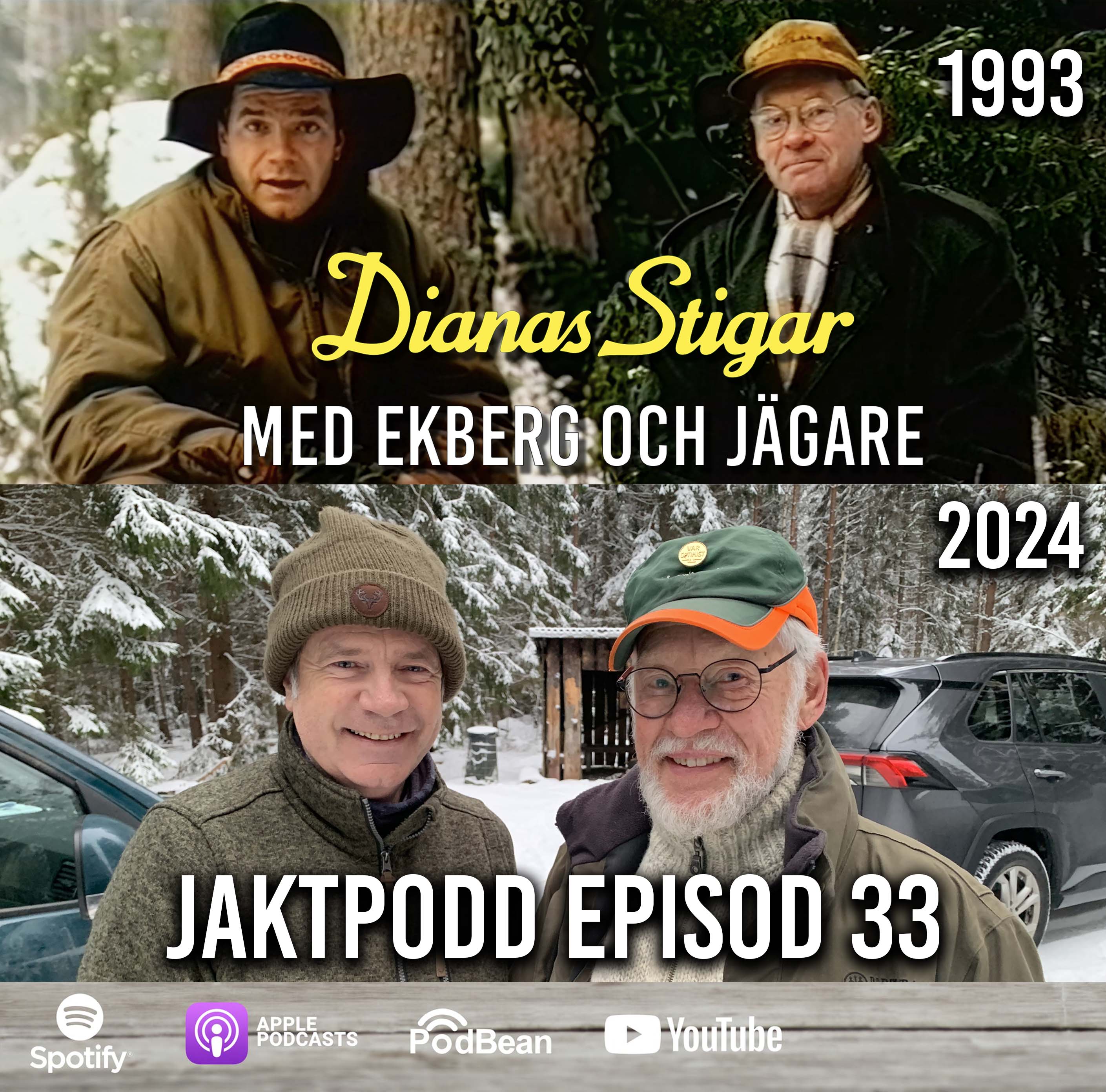 På Dianas Stigar med Ekberg och Jägare - En jaktpodd