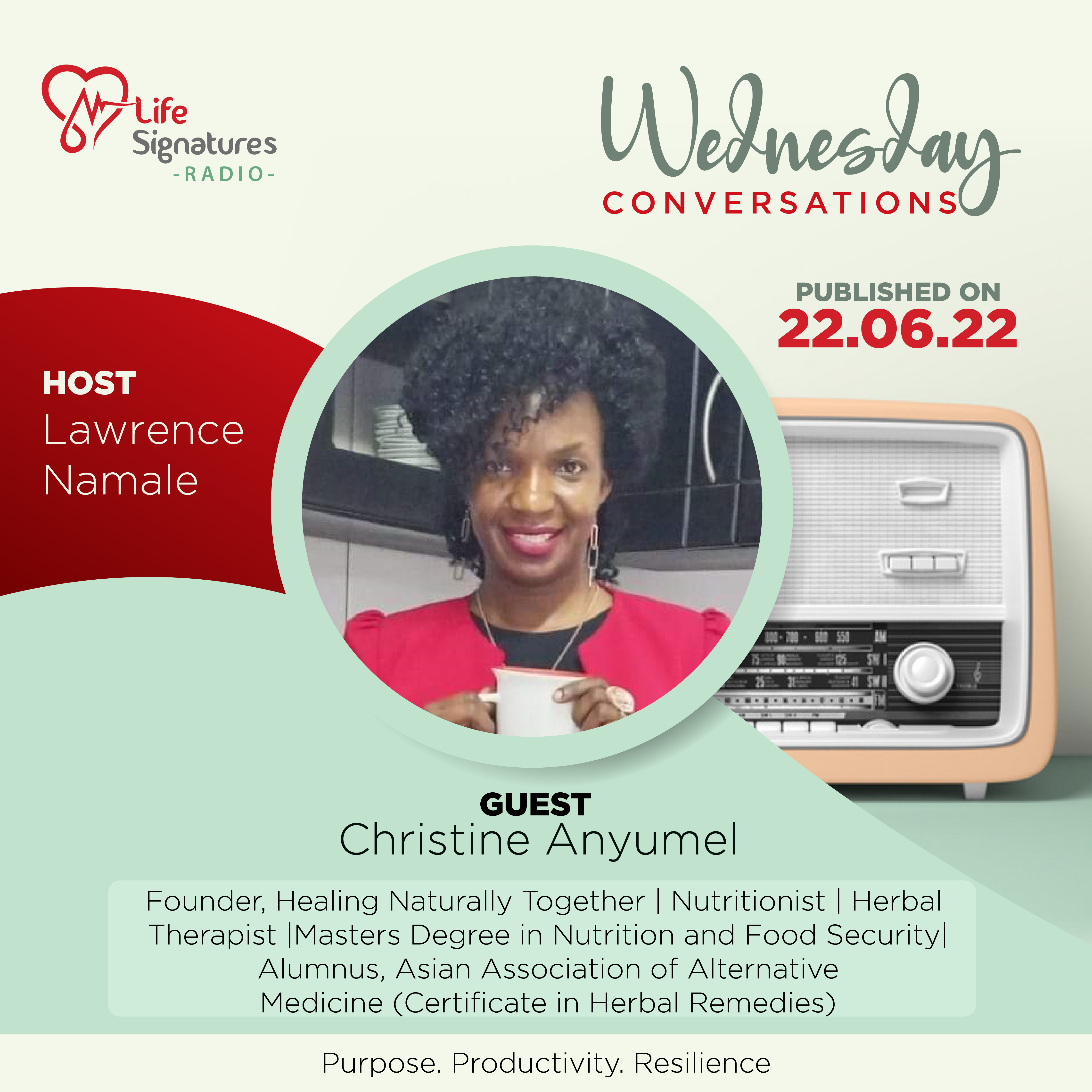 🎉 New #Podcast! 1104. Christine Anyumel. Maximizing Our Health Through Natural and Alternative Healing Processes