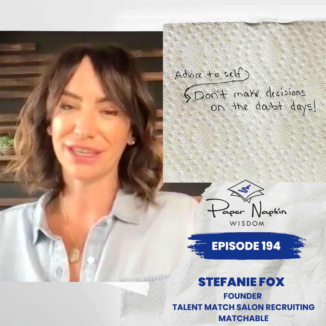 Ep 194 - Navigating Doubt Days: Stefanie Fox’s Approach to Resilient Leadership in the Salon Industry