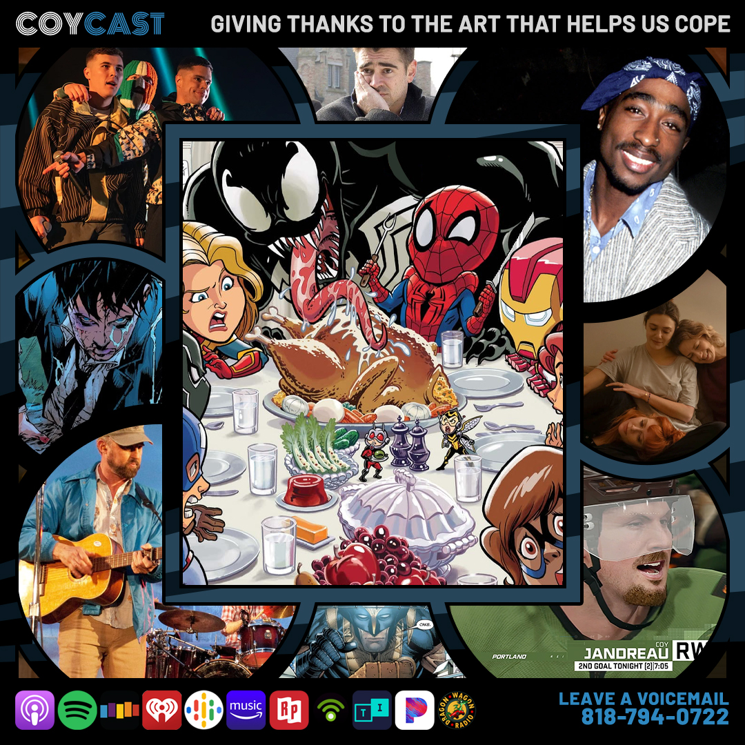 Giving Thanks to the Art that Helps Us Cope