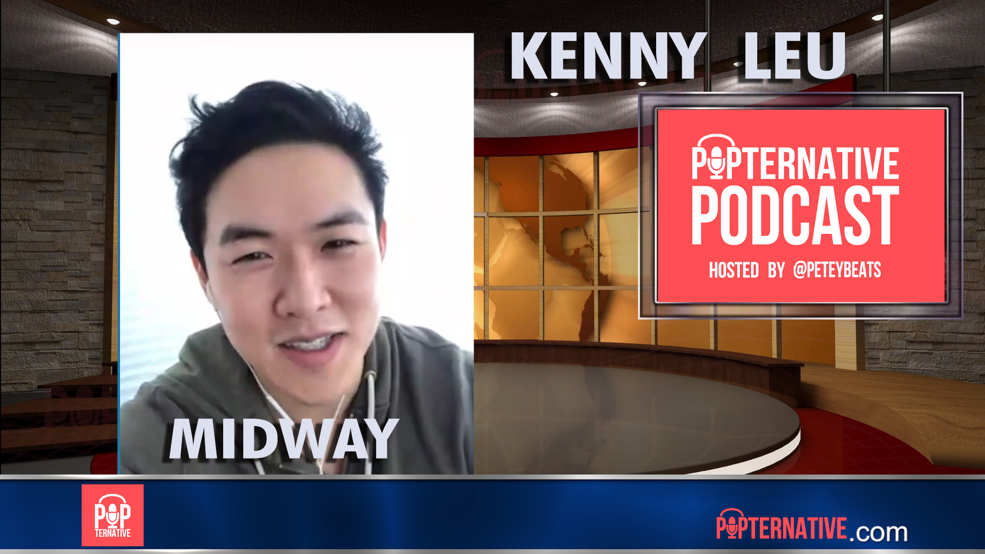 Kenny Leu talks about his role in MIDWAY, getting into acting and more!