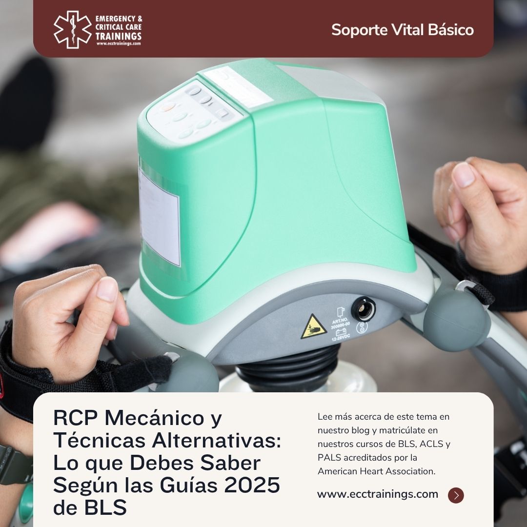 Compresiones mecánicas – lo que realmente dicen las guías AHA 2025