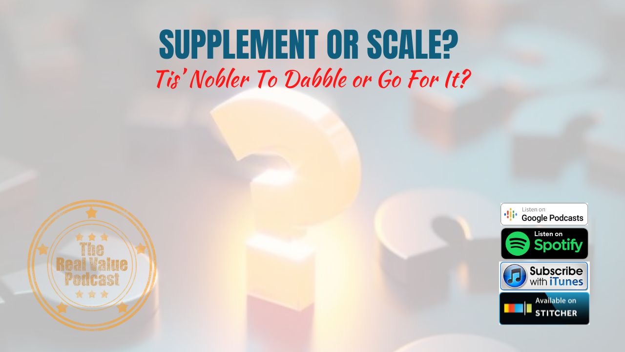 Supplement or Scale?