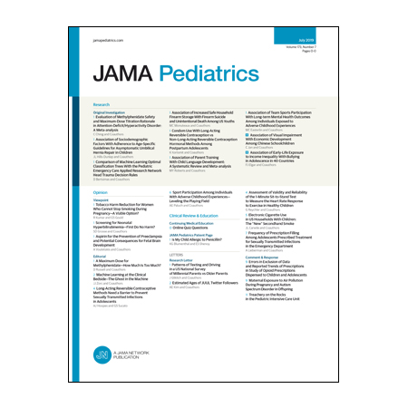 JAMA Pediatrics Editors\' Summary