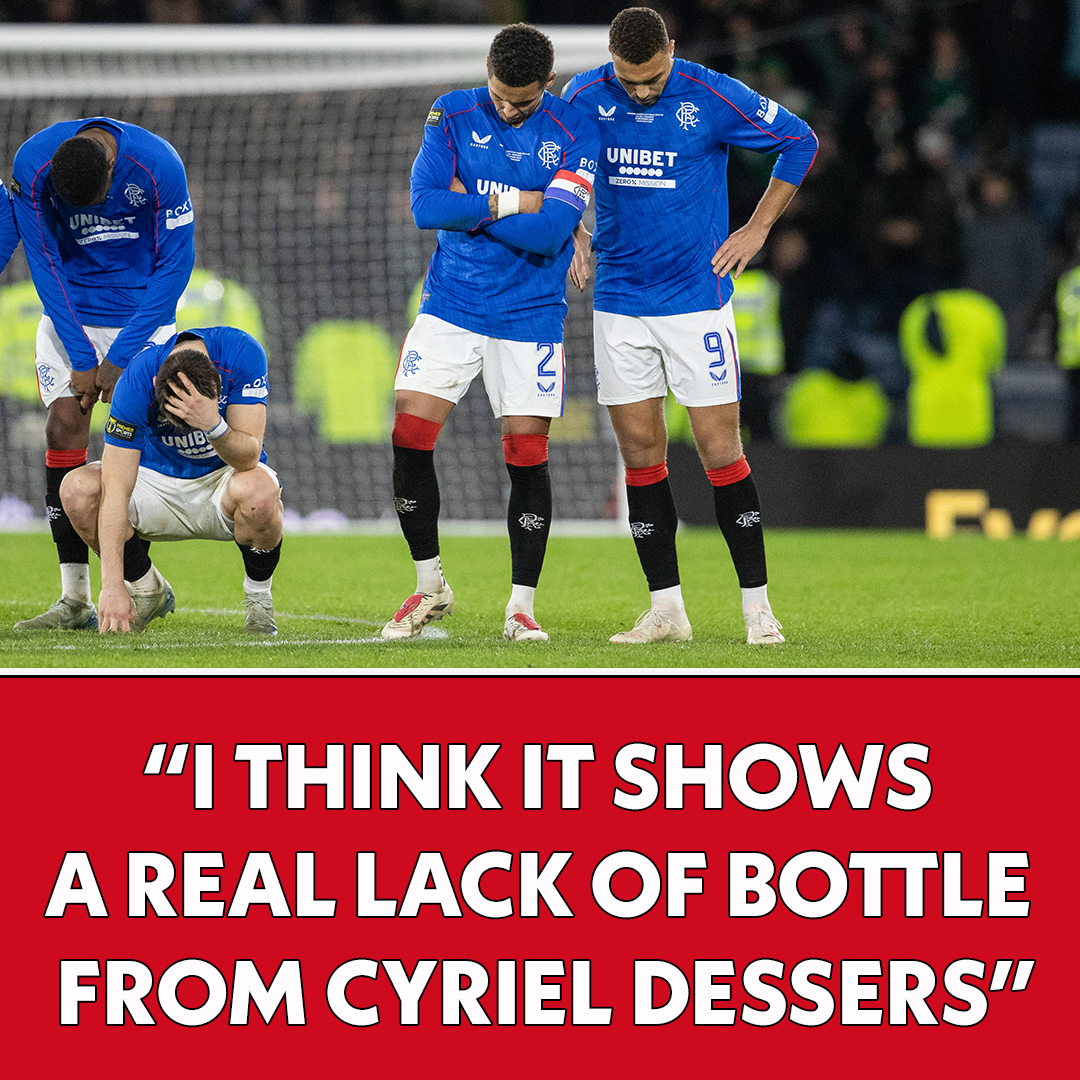 “I THINK IT SHOWS A REAL LACK OF BOTTLE  FROM CYRIEL DESSERS” | The Football Show