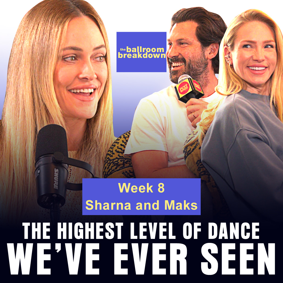 Maks and Sharna are BOTH back to Breakdown Dancing with the Stars Rock and Roll Night!