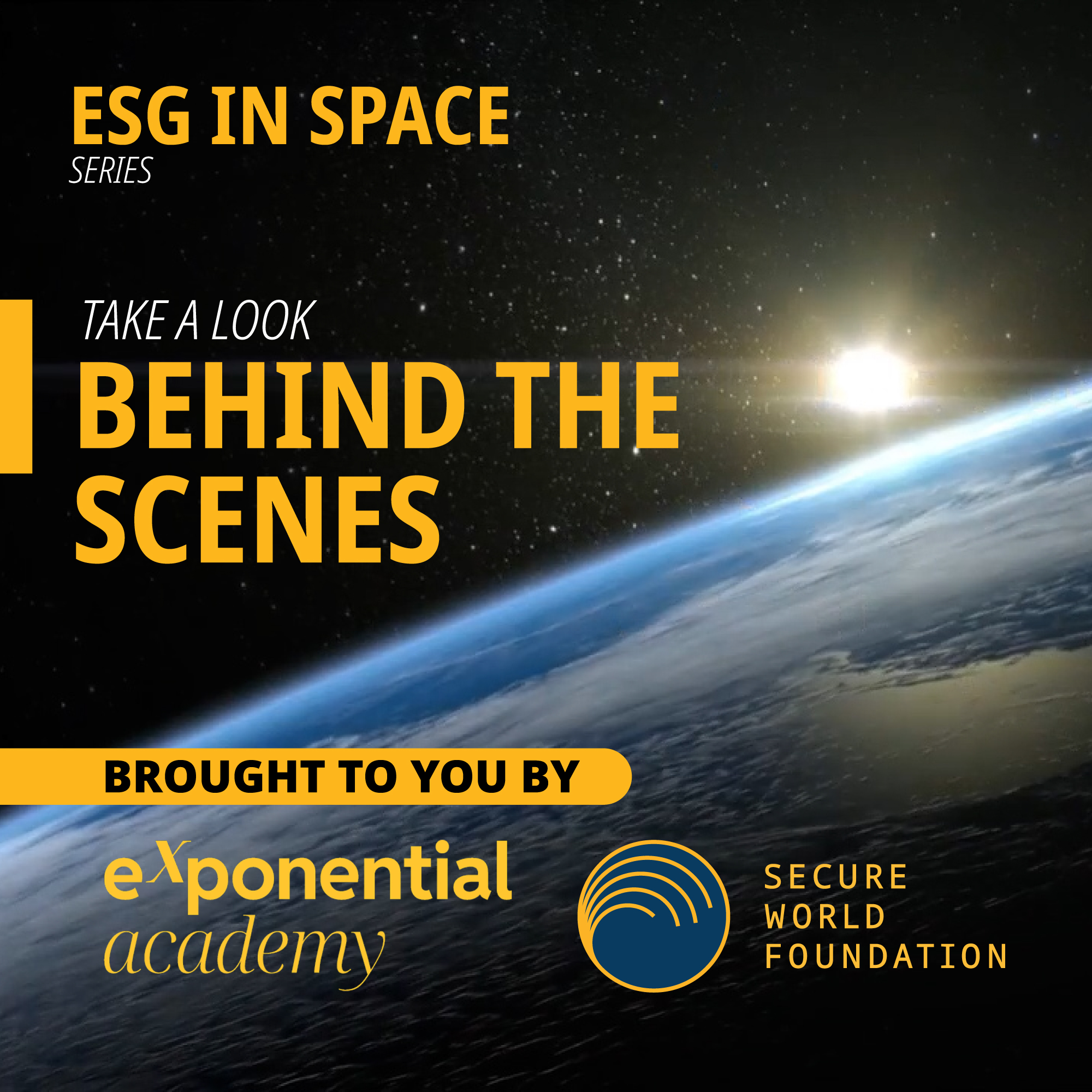 ESG in Space  |  A Behind-the-Scenes Look