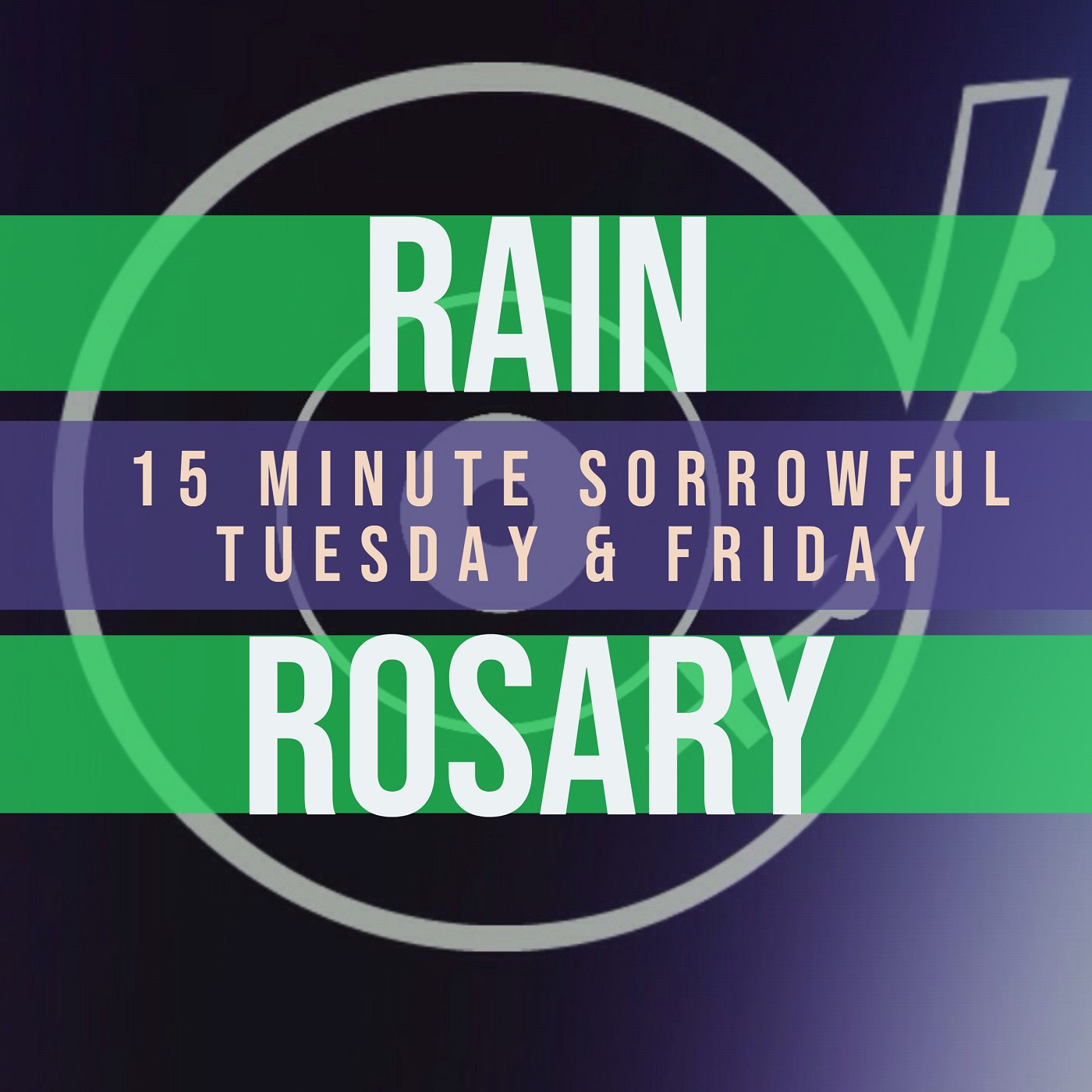 15 Minute Rosary - 2 - Sorrowful - Tuesday & Friday - RAIN