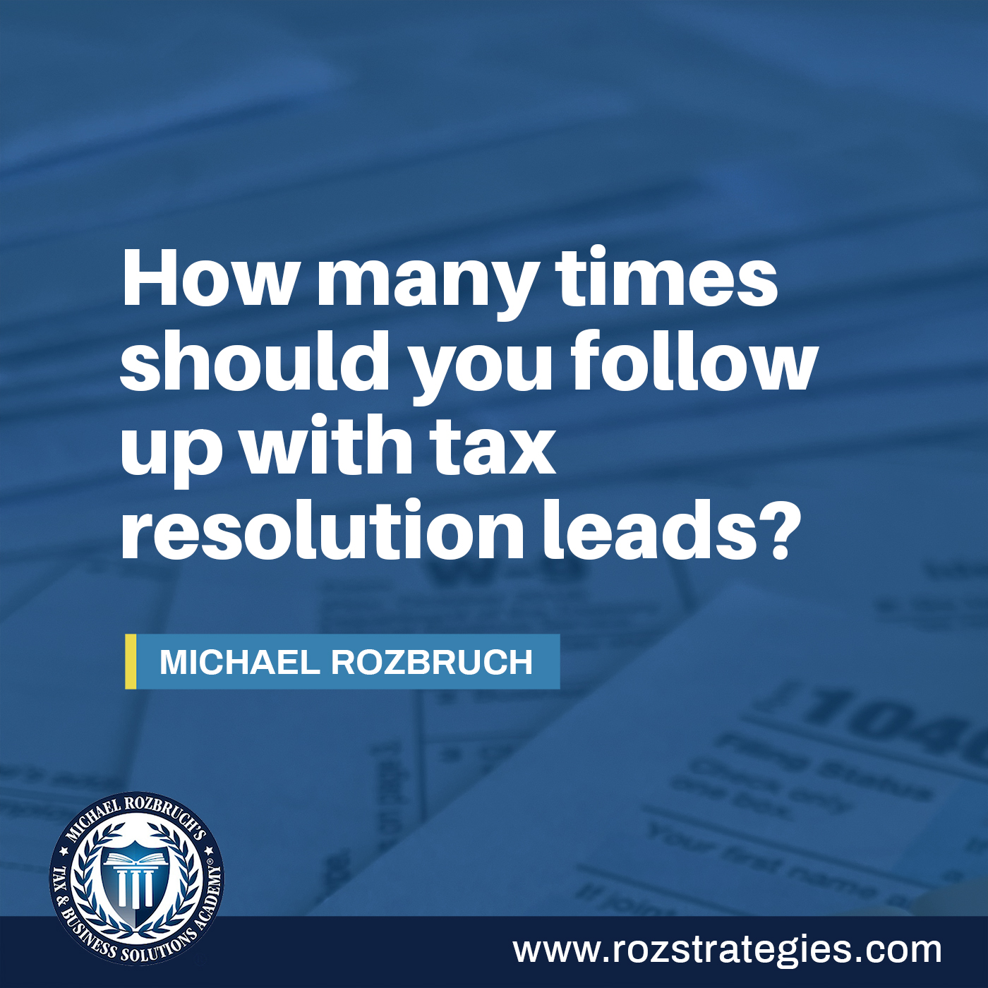 Tax Resolution Practice Trends Podcast