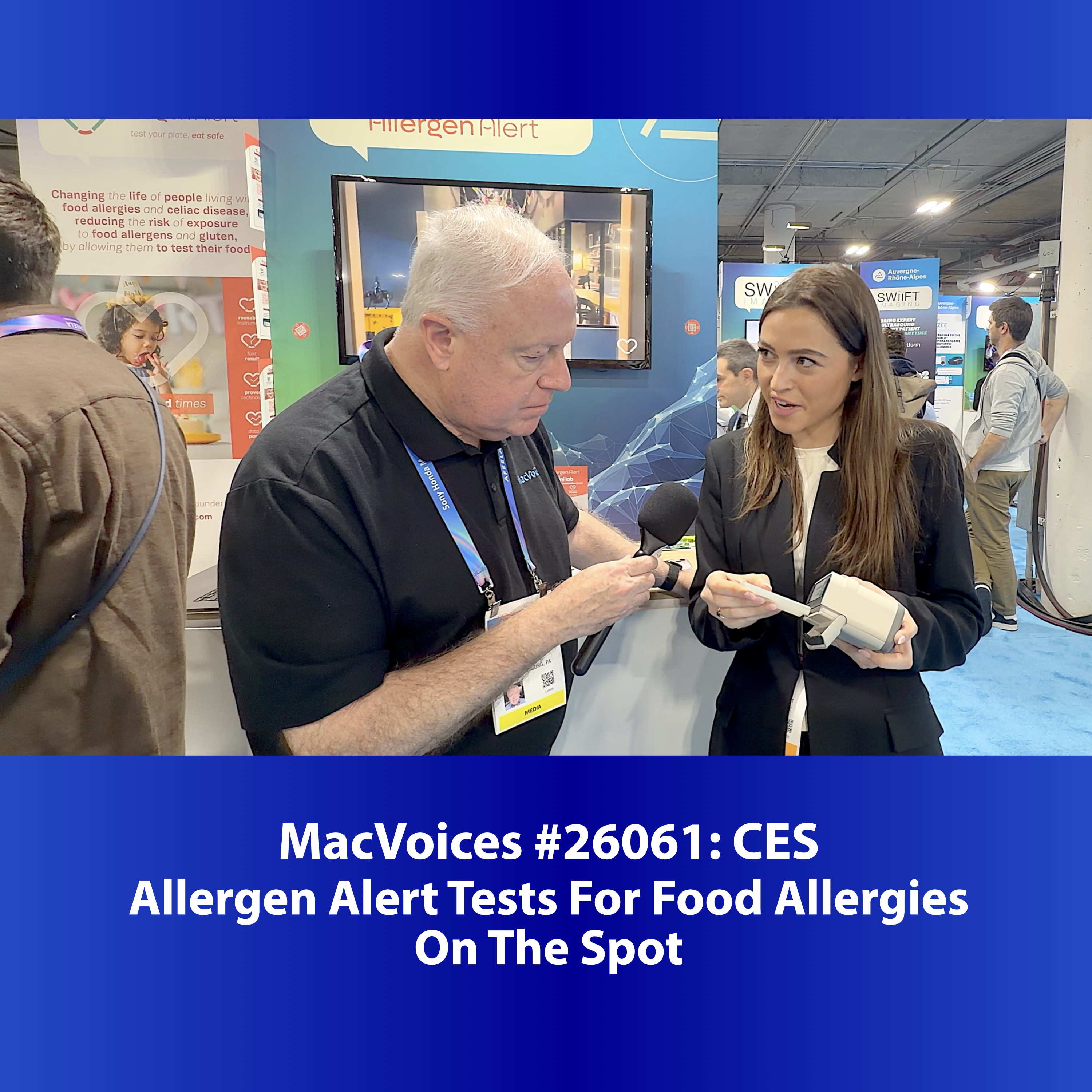 Macvoices #26061: CES - Allergen Alert Tests For Food Allergies On The Spot