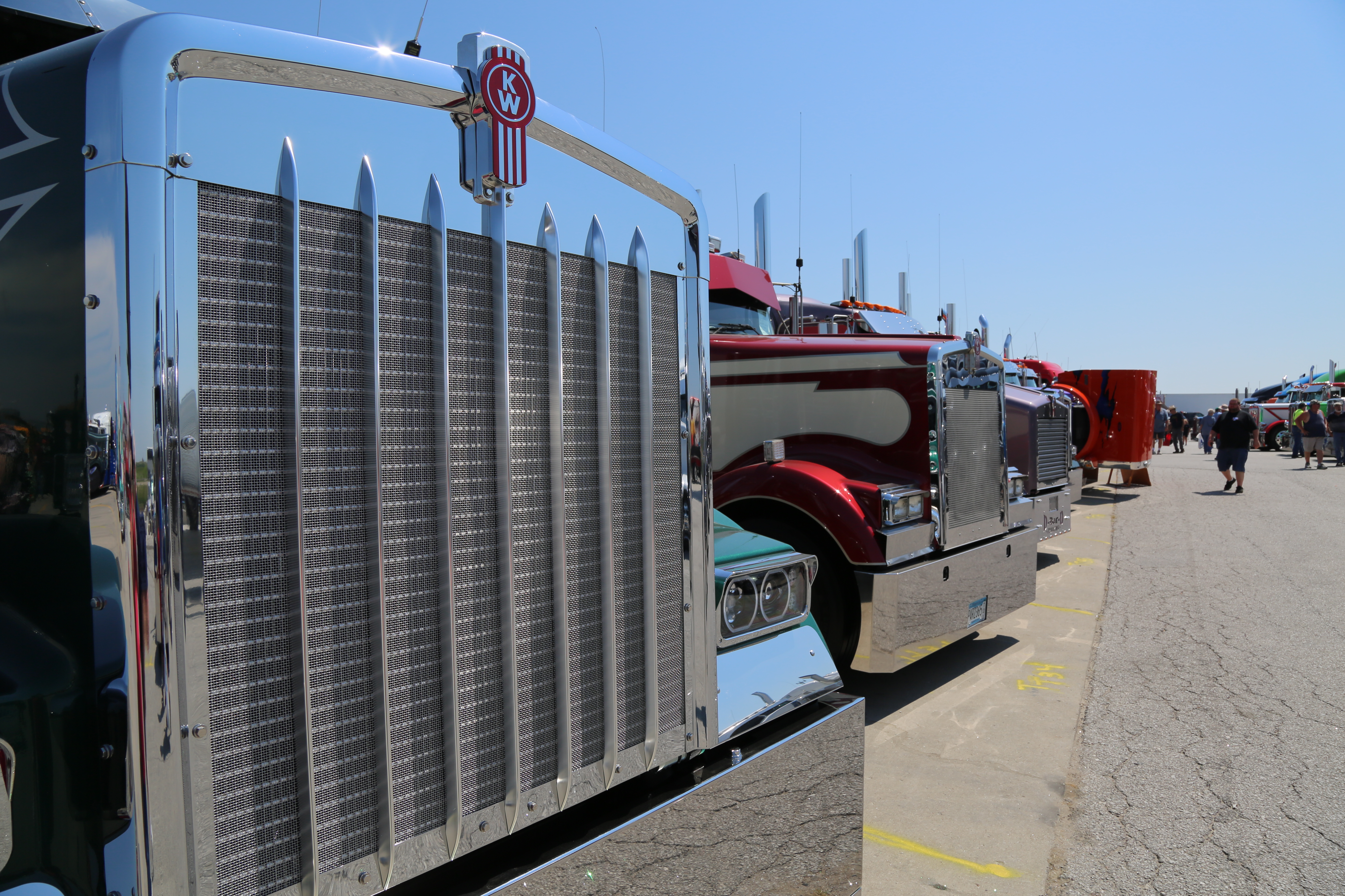 TWK Trucking with kingfish