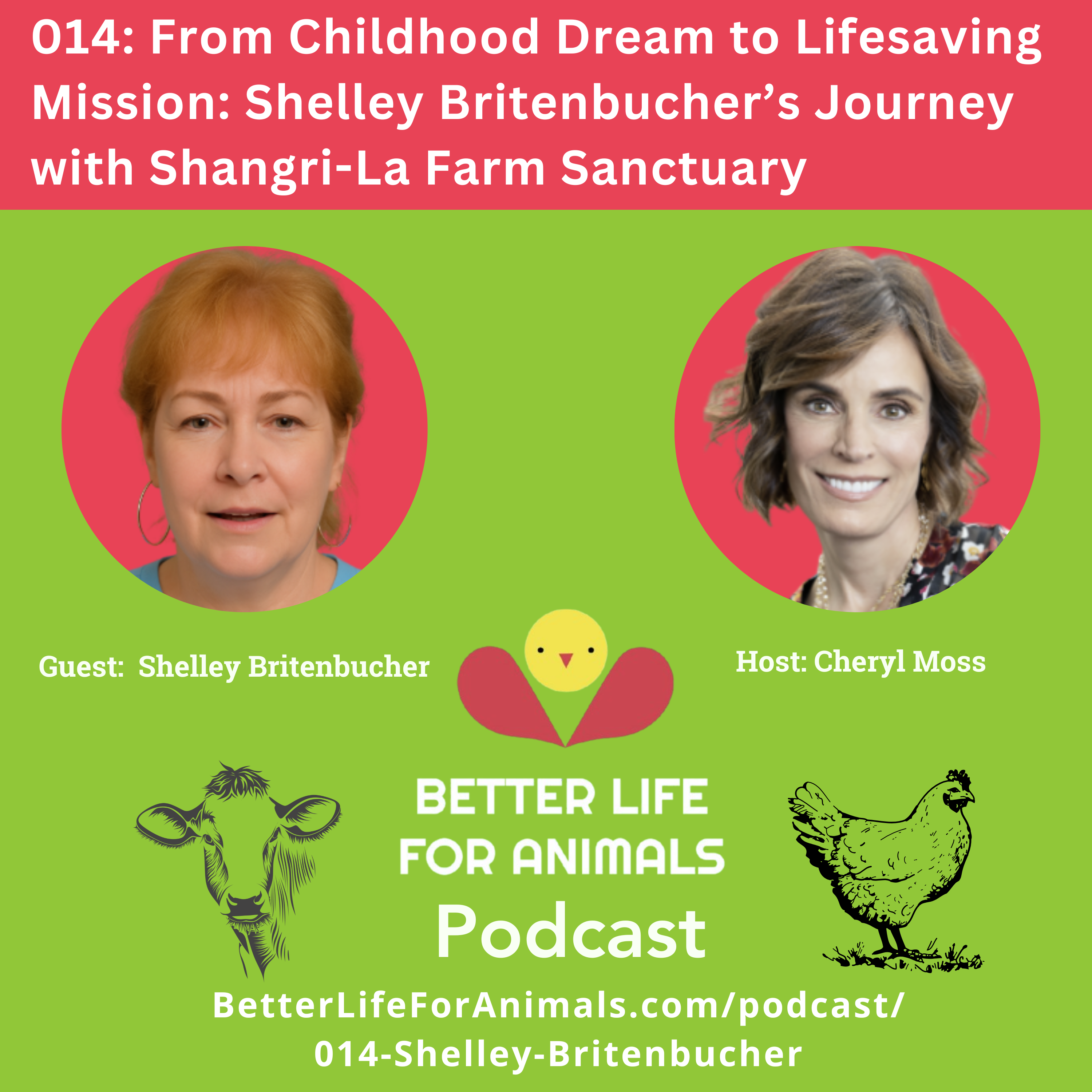 014: From Childhood Dream to Lifesaving Mission: Shelley   Britenbucher’s Journey with Shangri-La Farm Sanctuary