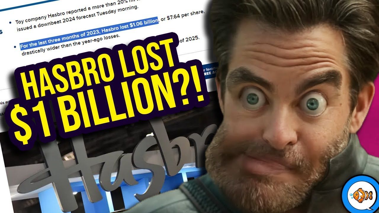 Hasbro Lost Over ONE BILLION DOLLARS in Only THREE MONTHS?! Hasbro Lost Over ONE BILLION DOLLARS in Only THREE MONTHS?!