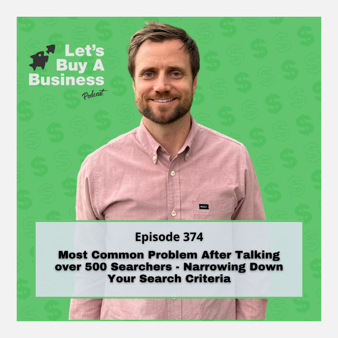 Most Common Problem After Talking over 500 Searchers - Narrowing Down Your Search Criteria